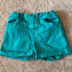 Gap greenish turquoise shorts, Size 8R